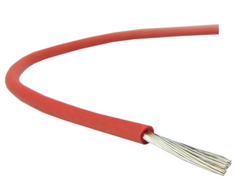 KABEL PRZEWÓD SILIKONOWY CZERWONY SIF 180C 1mm2 10 1048 Cena