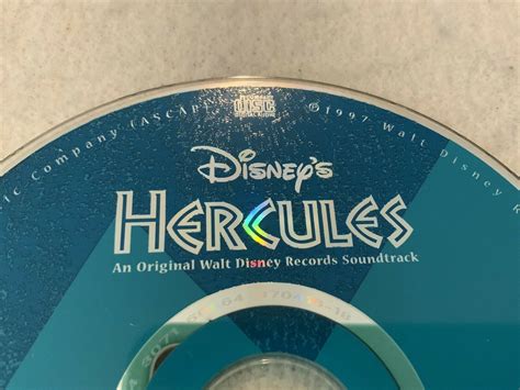 Disney’s Hercules Soundtrack CD An Original Walt Disney Records