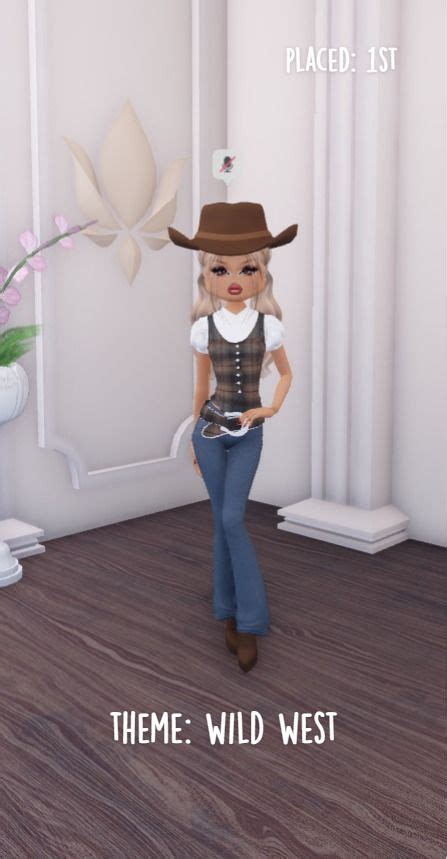 Theme Wild West Cowgirl Dresses Dress To Impress Audition Outfit