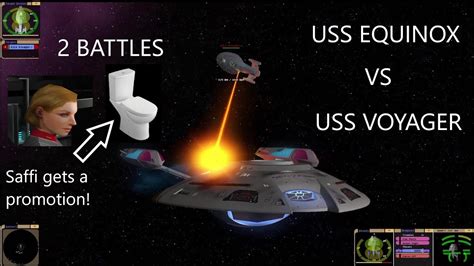 Uss Equinox Vs Uss Voyager Battles Star Trek Bridge Commander