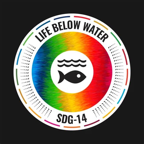 Un Sdg 14 Life Below Water Un 2030 Sustainable Development Goal 14 T Shirt Teepublic