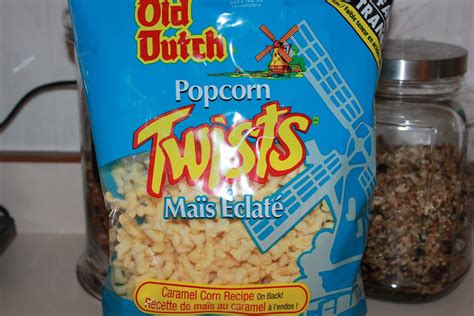 In Canada The Old Dutch Potato Chip Company Makes Popcorn Twists And A