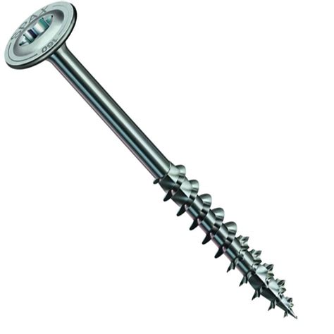 Spax Tx Washer Stainless Steel Timber Screw 6 X 140mm 100 Pack