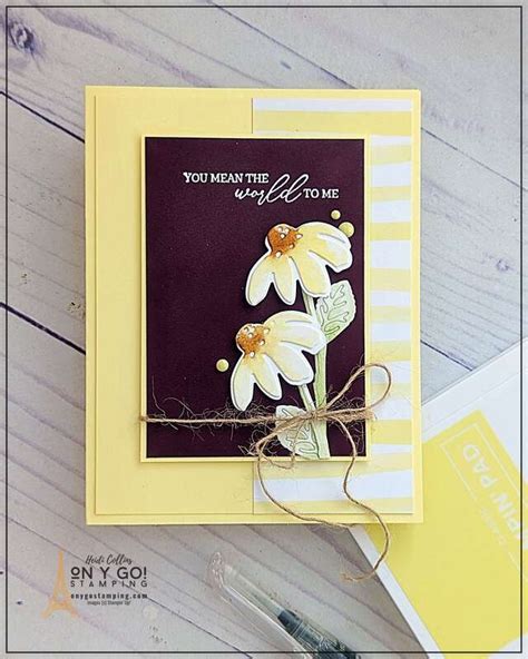 Use The Cheerful Daisies Stamp Set For Bright And Cheery Spring Cards