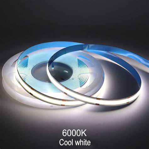 Led Strip Cob V V M M High Density Flexible Fob Led Tape Lights