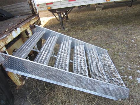 Aluminum Semi Trailer Steps - Lot #, Online Only Equipment Auction, 1 ...