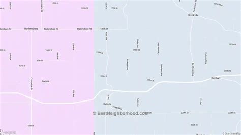 Batavia Ia Political Map Democrat Republican Areas In Batavia