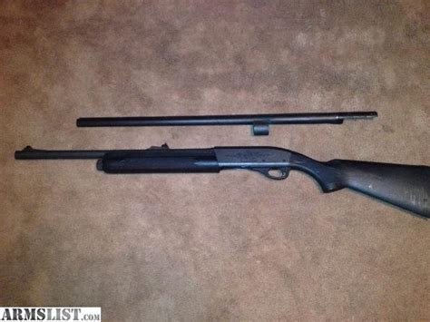 Armslist For Trade Remington 1100 12ga Syntheticblack 2 Barrels