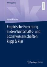 Empirische Forschung In Den Wirtschafts Und Sozialwissenschaften Klipp