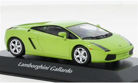 Modellino In Miniatura Lamborghini Gallardo 1 43 Maxichamps Metallise