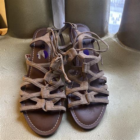 Carlos by Carlos Santana Women's Brown Sandals | Depop