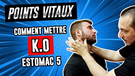 Comment Faire Un KO Sur Le Point De Pression Estomac 5 Kyusho Jitsu