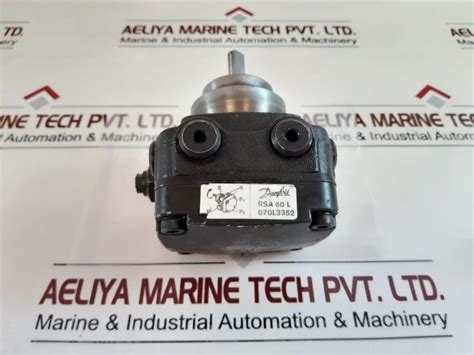 Danfoss Rsa L Oil Pump Aeliya Marine