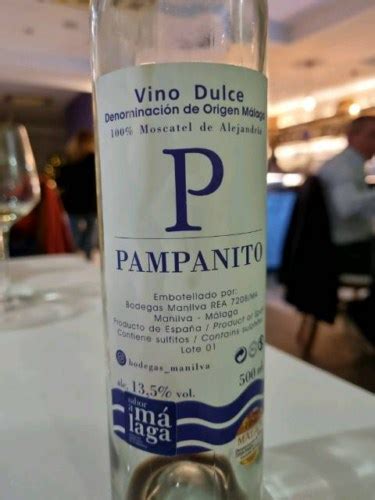 Bodegas Manilva Pampanito Vino Dulce Vivino Us