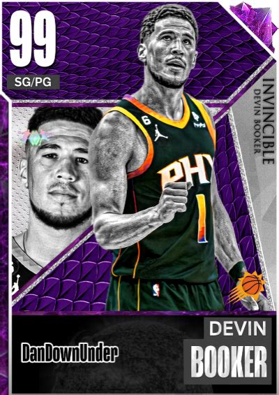 Nba K Kdb Custom Card Invincible Booker Cut From Game