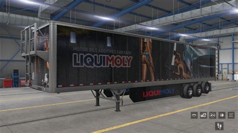 ATS Ownership Chipvan Liqui Moly Ad Box Trailer Skins Truck Skins X