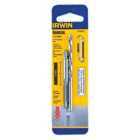 Irwin Hanson 2 Pack Sae Tap And Drill Set 1765537 At