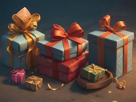 premium vector gift gold