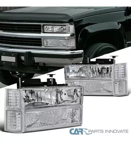 Opticos 94 98 C10 C K Tahoe Suburban Silverado Bumper Corne Cuotas