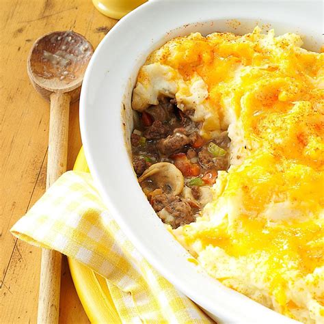 Mashed Potato Beef Casserole Recipe Taste Of Home