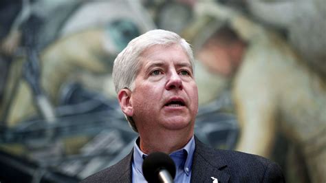 Former Michigan Gov Rick Snyder Charged In Flint Water Probe