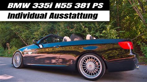 Wundersch Nes Rubinschwarzes Bmw E I Cabrio Im Alpina Gewand