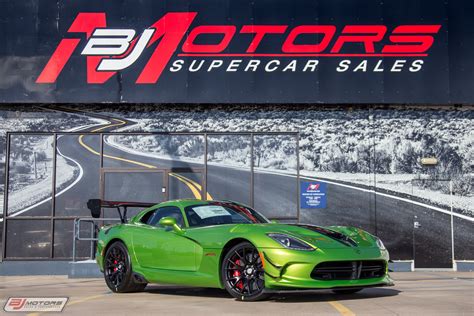 Used Dodge Viper Acr Extreme Snakeskin Green For Sale Special