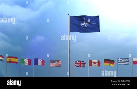 Nato and usa flags Stock Videos & Footage - HD and 4K Video Clips - Alamy