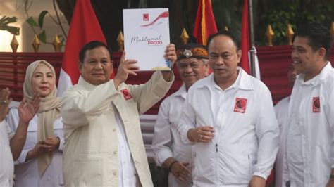 Survei Ipsos Elektabilitas Prabowo Moncer Kalahkan Ganjar Dan Anies