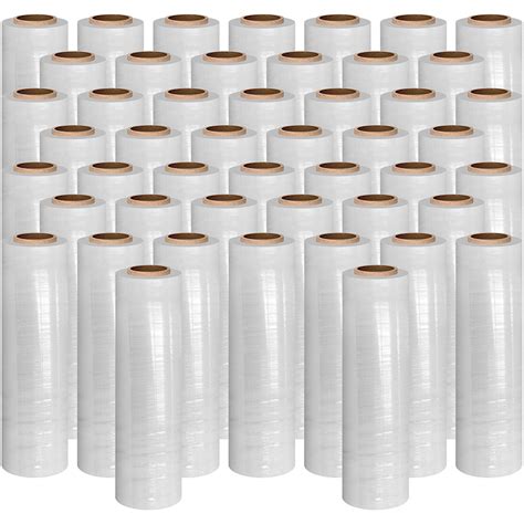 heavy duty clear plastic shrink wrap cling film stretch roll  palle