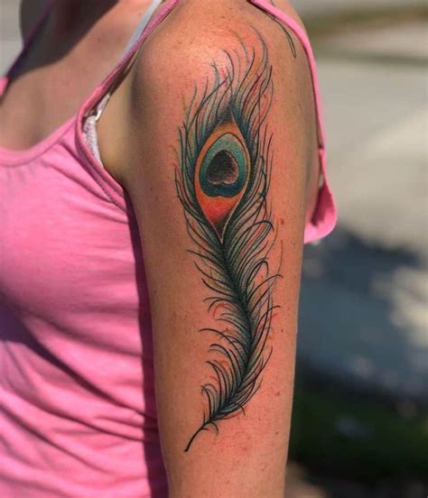 109 Best Peacock Feather Tattoos 2024 Inspiration Guide Peacock