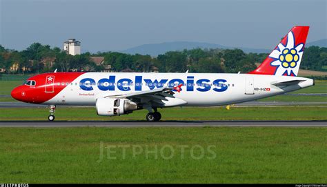 HB IHZ Airbus A320 214 Edelweiss Air Michael Musil JetPhotos