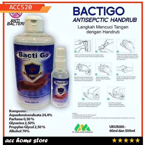 Jual Hand Sanitizer Bactigo Ml Shopee Indonesia