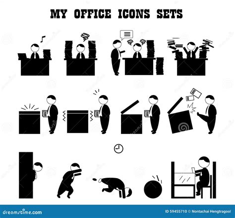 Business icons stock vector. Illustration of person, resources - 59455710