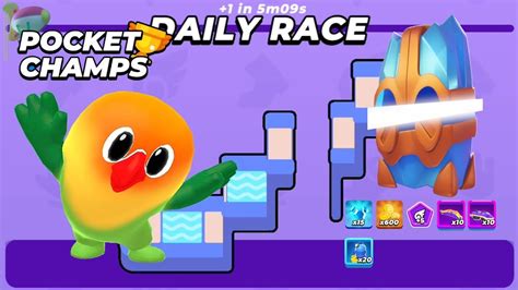 World Best Pocket Champs Game Daily Race Youtube