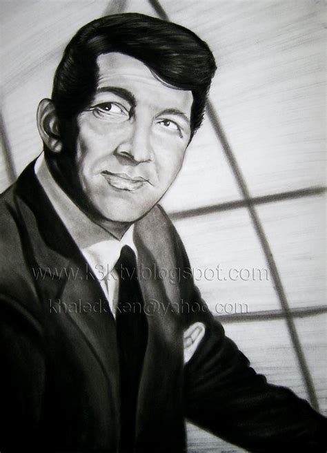 Portrait Drawing Dean Martin From Khaled3ken By Khaled3ken On Deviantart