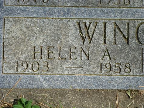 Helen Amay Showalter Wingett (1903-1958) - Find a Grave Memorial