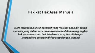 Hak Asasi Manusia PPT