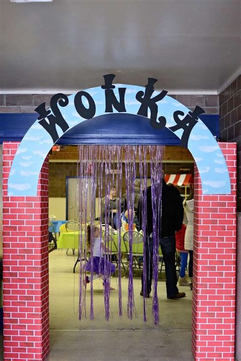 Candy Willy Wonka Birthday Party Ideas Photo 1 Of 53 Willy Wonka Chocolate Factory Party