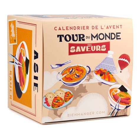 Calendrier De L Avent Tour Du Monde Des Saveurs Bienmanger