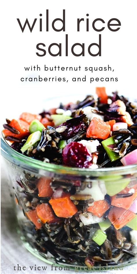 Wild Rice Salad With Maple Cider Vinaigrette Recipe Wild Rice Salad