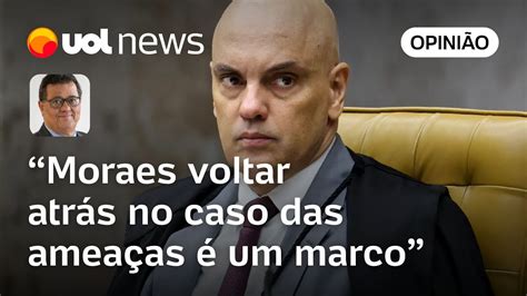 Moraes se declara impedido Falta transparência ao ministro para