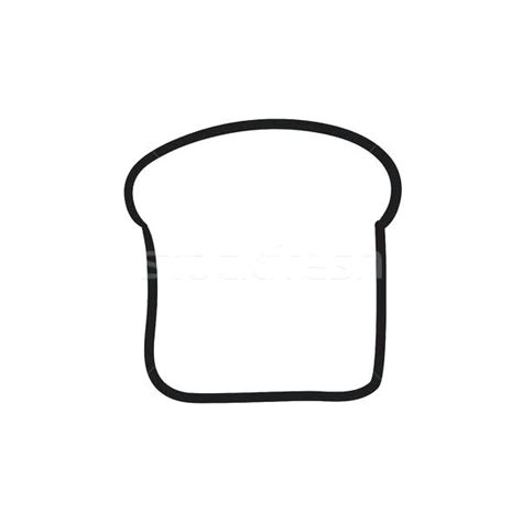 Slice Of Bread Drawing | Free download on ClipArtMag