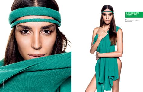 United Colors Of Benetton Spring 2013 Campaign Alek Wek And Dudley Oshaughnessy Strike A Pose