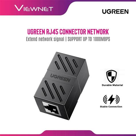 Ugreen Rj Connector Network Gigabit Ethernet Extender Adapter