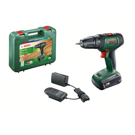 Bosch Akku Bohrschrauber Set UniversalDrill 18V 1x 1 5Ah Akku 4 Teilig