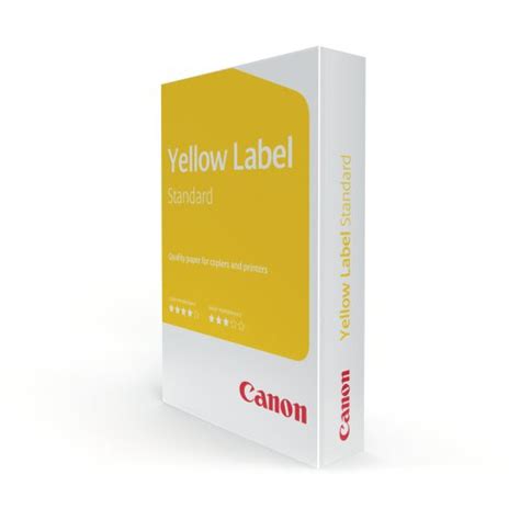 Canon A4 Yellow Label Standard Paper 80gsm White 97003515