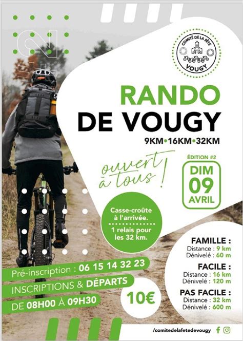 Loire Rando VTT Rando De Vougy 2023 14 Km