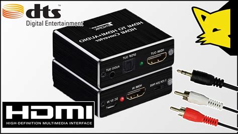 Extractor De Audio Hdmi L Ptico Y Aux L Revisi N Y Pruebas