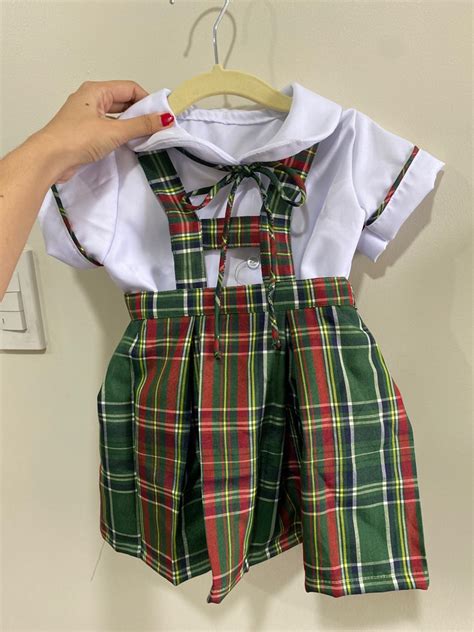 Baby milestone School Uniform, Babies & Kids, Babies & Kids Fashion on ...